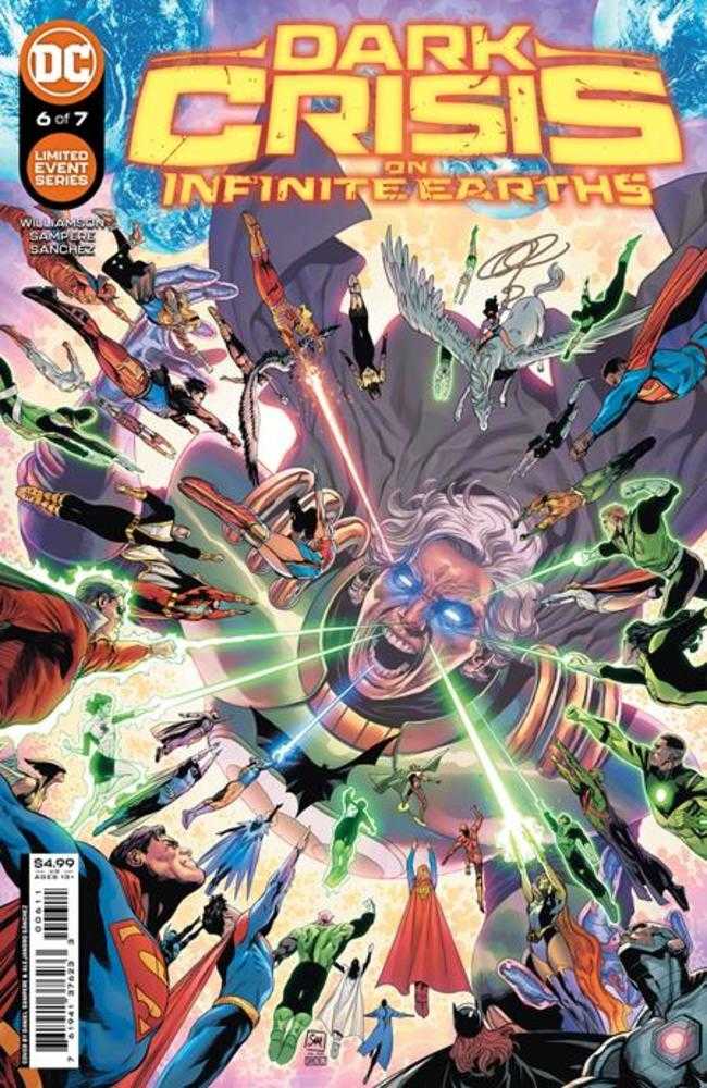 Dark Crisis On Infinite Earths #6 (Of 7) Cover A Daniel Sampere & Alejandro Sanchez | Odin's Place