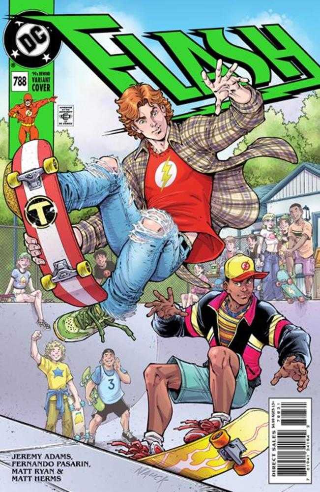 Flash #788 Cover C Todd Nauck 90s Cover Month Card Stock Variant | Odin's Place