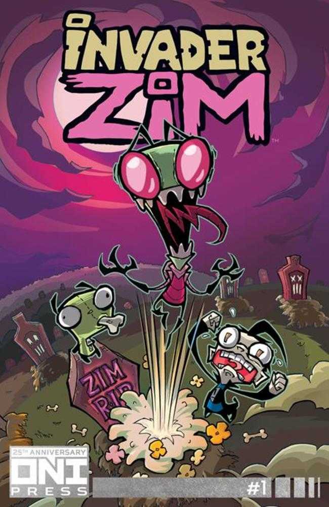 Invader Zim #1 Oni 25th Anniversary Foil Edition | Odin's Place