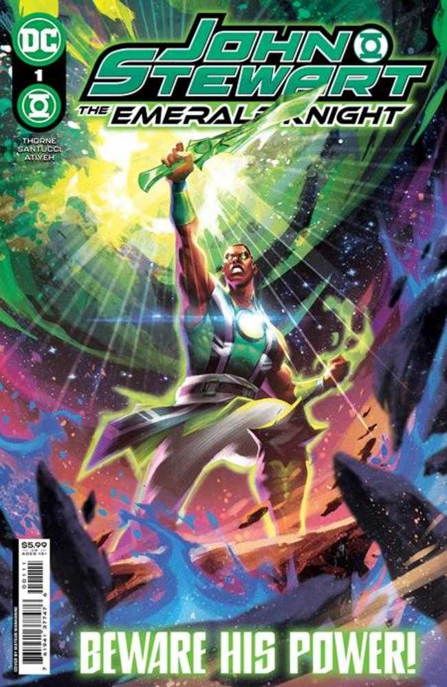 John Stewart The Emerald Knight #1 (One Shot) Cover A Mateus Manhanini | Odin's Place