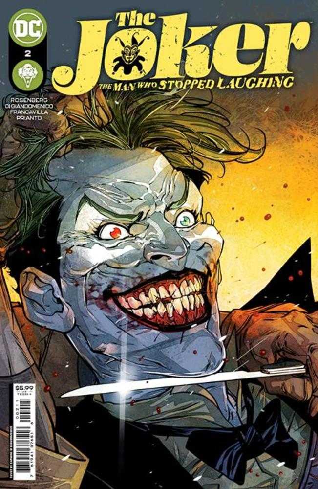 Joker The Man Who Stopped Laughing #2 Cover A Carmine Di Giandomenico | Odin's Place