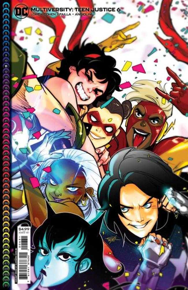 Multiversity Teen Justice #6 (Of 6) Cover C Eleonora Carlini Card Stock Variant | Odin's Place