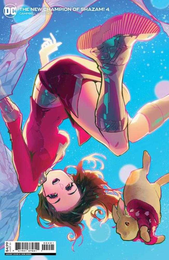 New Champion Of Shazam #4 (Of 4) Cover B Rose Besch Card Stock Variant | Odin's Place