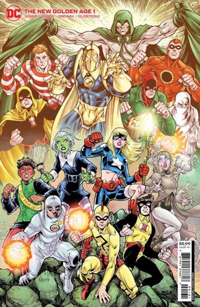 New Golden Age #1 (One Shot) Cover C Todd Nauck Card Stock Variant | Odin's Place