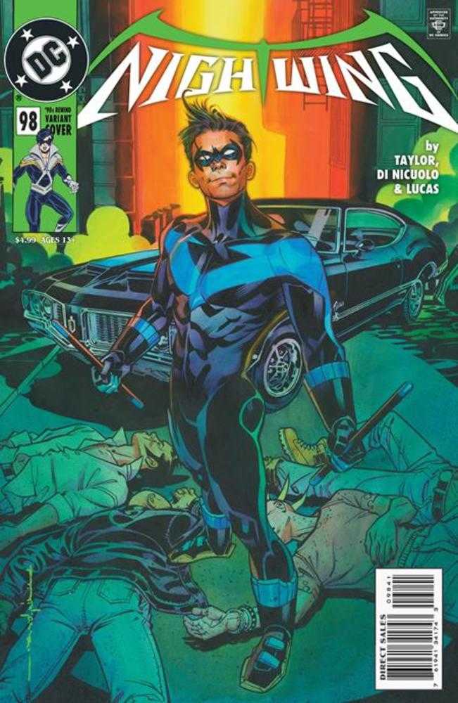 Nightwing #98 Cover C Brian Stelfreeze 90s Cover Month Card Stock Variant | Odin's Place