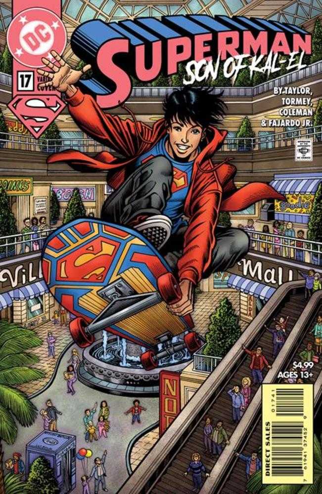Superman Son Of Kal-El #17 Cover C Steven Butler 90s Cover Month Card Stock Variant (Kal-El Returns) | Odin's Place