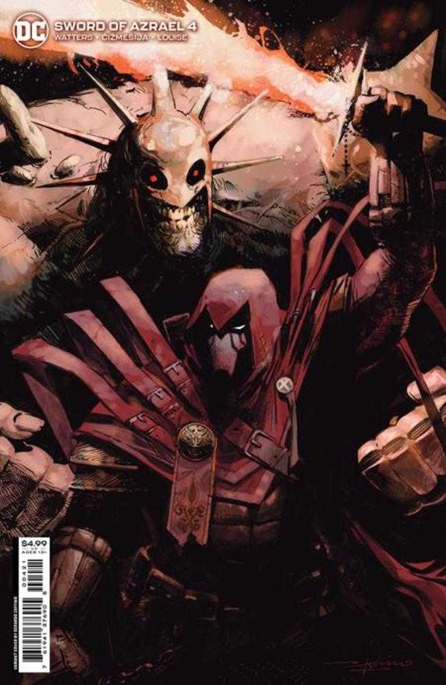 Sword Of Azrael #4 (Of 6) Cover B Gerardo Zaffino Card Stock Variant | Odin's Place