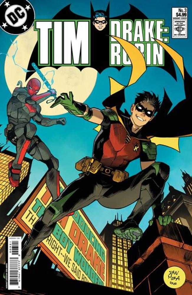 Tim Drake Robin #3 Cover B Dan Mora Card Stock Variant | Odin's Place