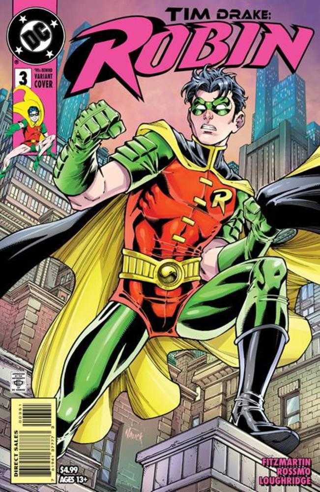 Tim Drake Robin #3 Cover C Todd Nauck 90s Cover Month Card Stock Variant | Odin's Place