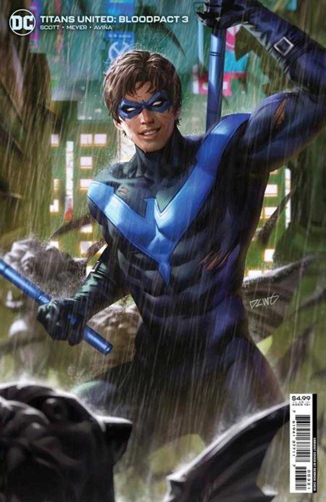 Titans United Bloodpact #3 (Of 6) Cover B Derrick Chew Card Stock Variant | Odin's Place