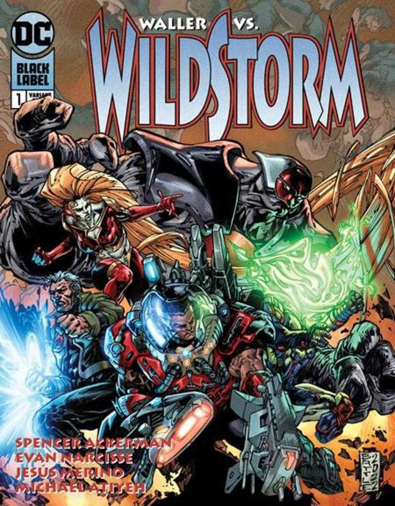 Waller vs Wildstorm #1 (Of 4) Cover B Eric Battle Variant (Mature) | Odin's Place