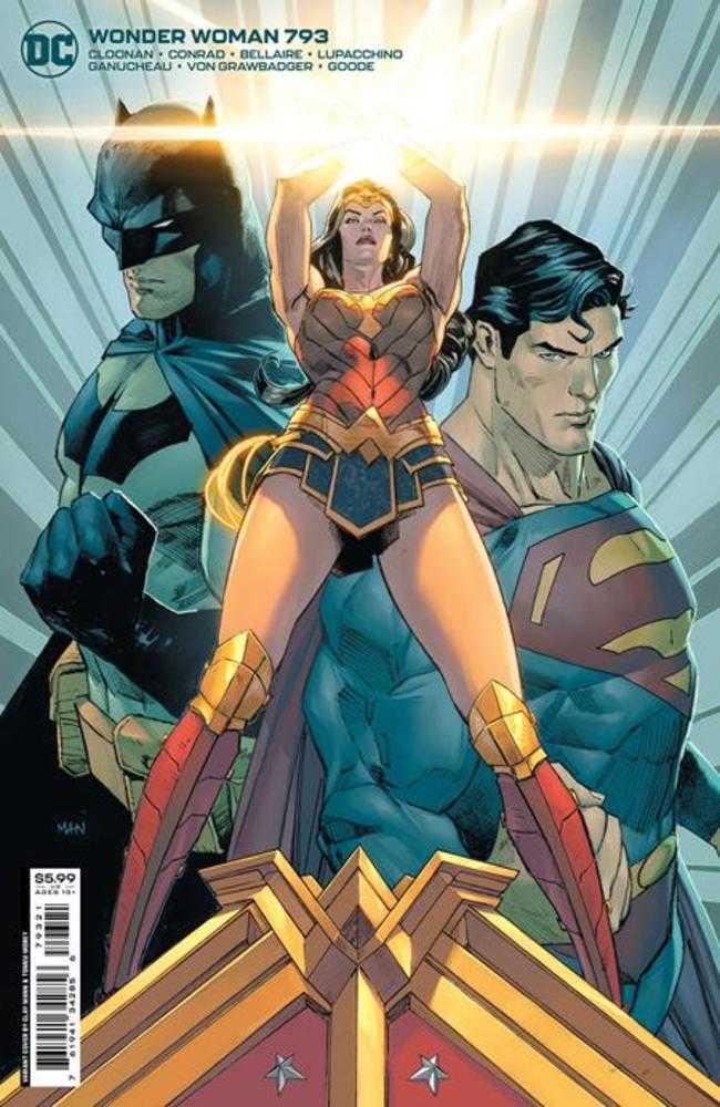 Wonder Woman #793 Cover B Clay Mann Card Stock Variant (Kal-El Returns Tie-In) | Odin's Place