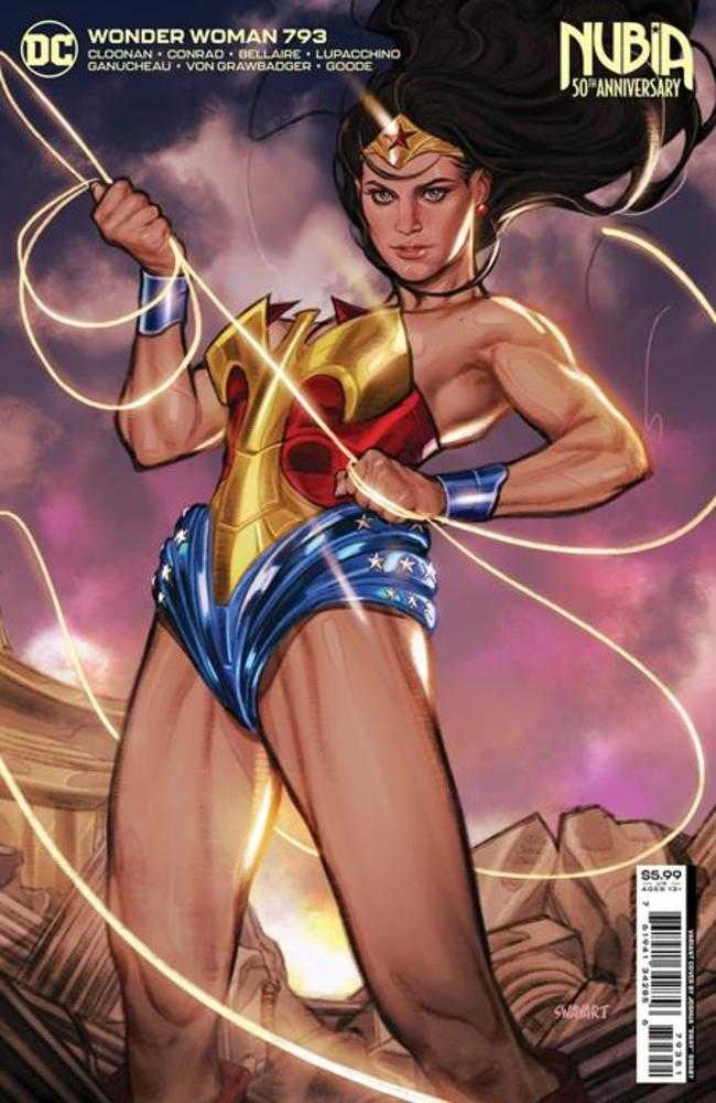 Wonder Woman #793 Cover C Joshua Sway Swaby Nubia 50th Anniversary Card Stock Variant (Kal-El Returns Tie-In) | Odin's Place