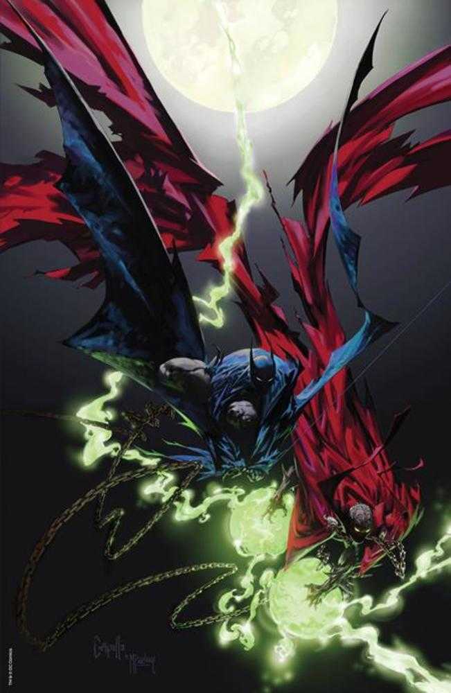 Batman Spawn #1 (One Shot) Cover J Greg Capullo & Todd McFarlane Glow In The Dark Variant | Odin's Place