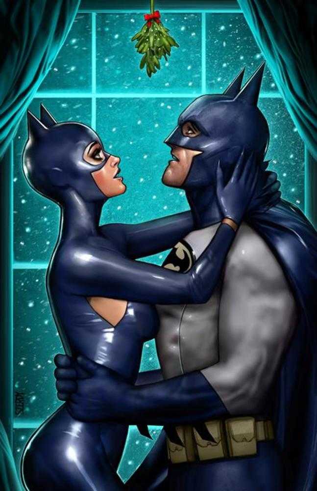 Catwoman #50 Cover D Nathan Szerdy Holiday Card Stock Variant | Odin's Place
