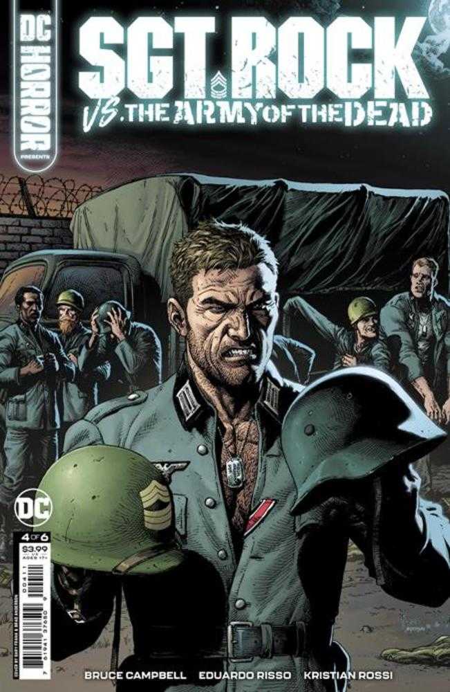 DC Horror Presents Sgt Rock vs The Army Of The Dead #4 (Of 6) Cover A Gary Frank (Mature) | Odin's Place