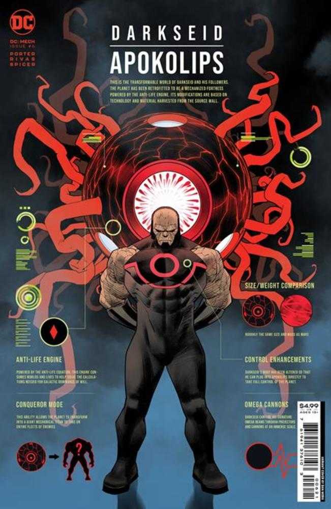 DC Mech #6 (Of 6) Cover B Dan Mora Card Stock Variant | Odin's Place