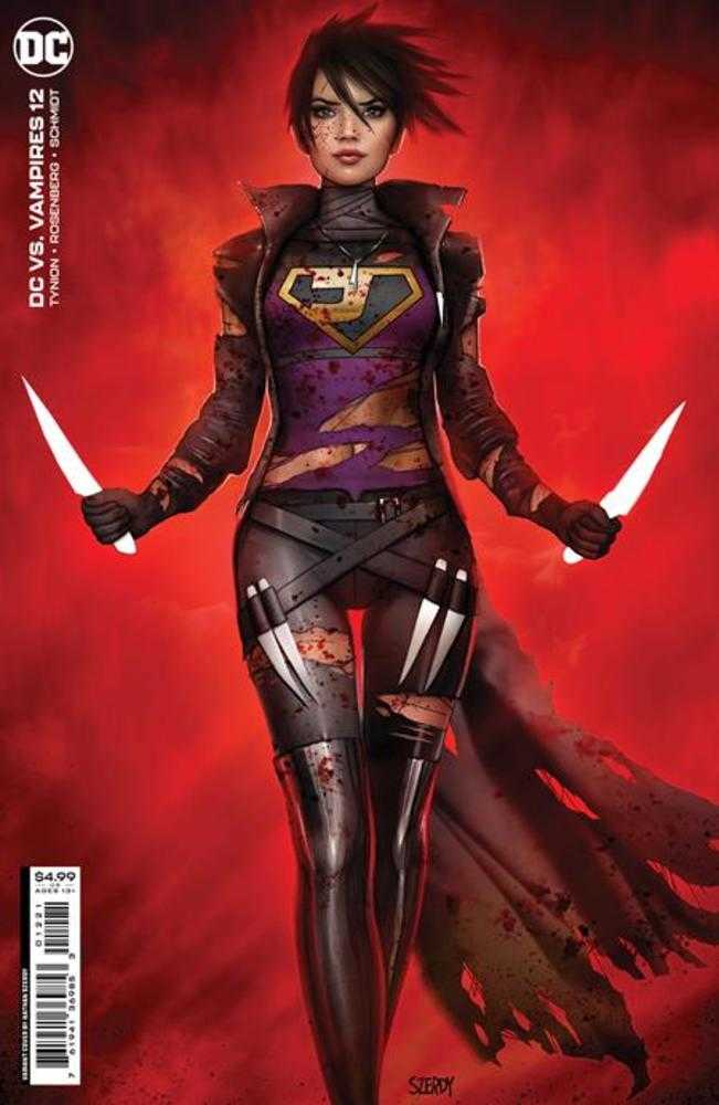 DC vs Vampires #12 (Of 12) Cover B Nathan Szerdy Card Stock Variant | Odin's Place