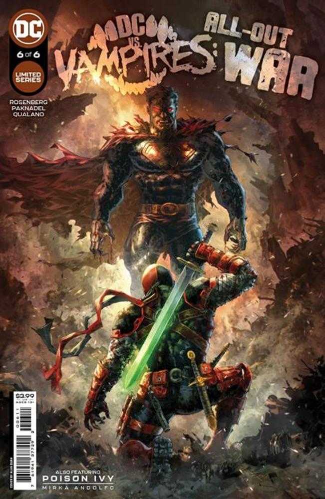 DC vs Vampires All-Out War #6 (Of 6) Cover A Alan Quah | Odin's Place