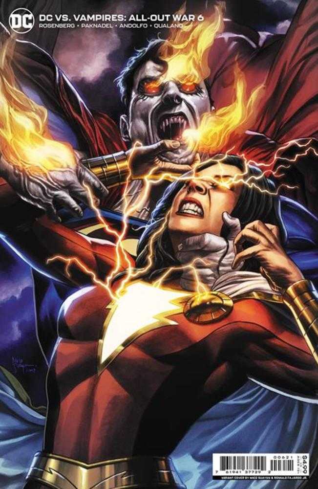 DC vs Vampires All-Out War #6 (Of 6) Cover B Mico Suayan Card Stock Variant | Odin's Place