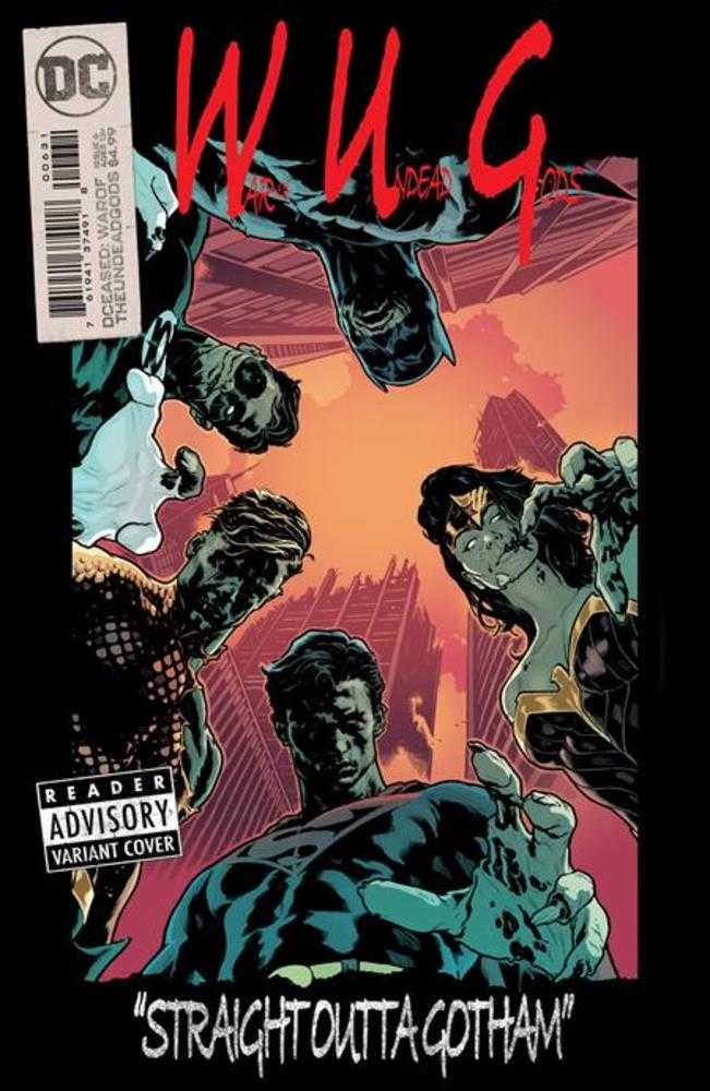 Dceased War Of The Undead Gods #6 (Of 8) Cover B Jeff Spokes Homage Card Stock Variant | Odin's Place