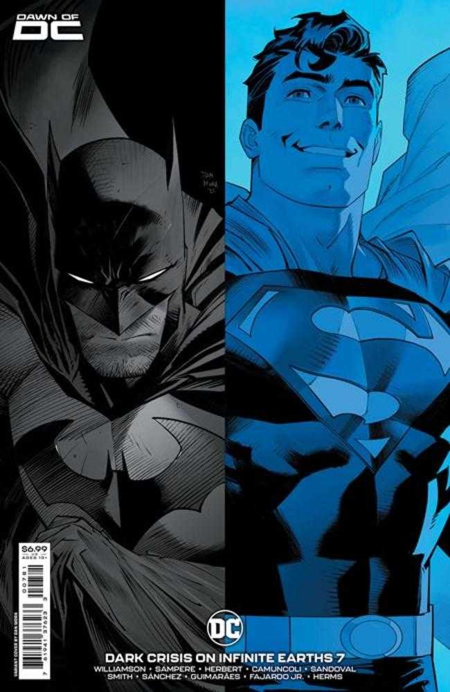 Dark Crisis On Infinite Earths #7 (Of 7) Cover G Dan Mora Dawn Of DC 1 Card Stock Variant | Odin's Place