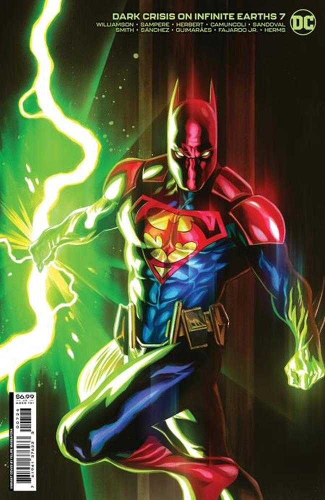 Dark Crisis On Infinite Earths #7 (Of 7) Cover E Felipe Massafera Card Stock Variant | Odin's Place