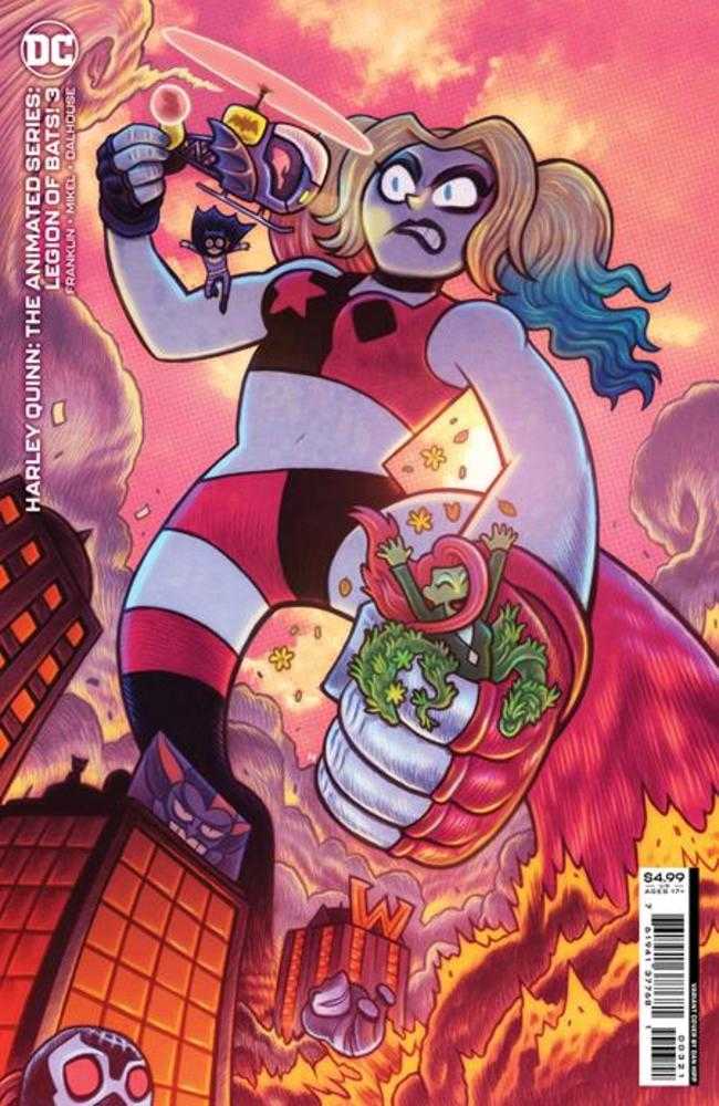 Harley Quinn The Animated Series Legion Of Bats #3 (Of 6) Cover B Dan Hipp Card Stock Variant (Mature) | Odin's Place