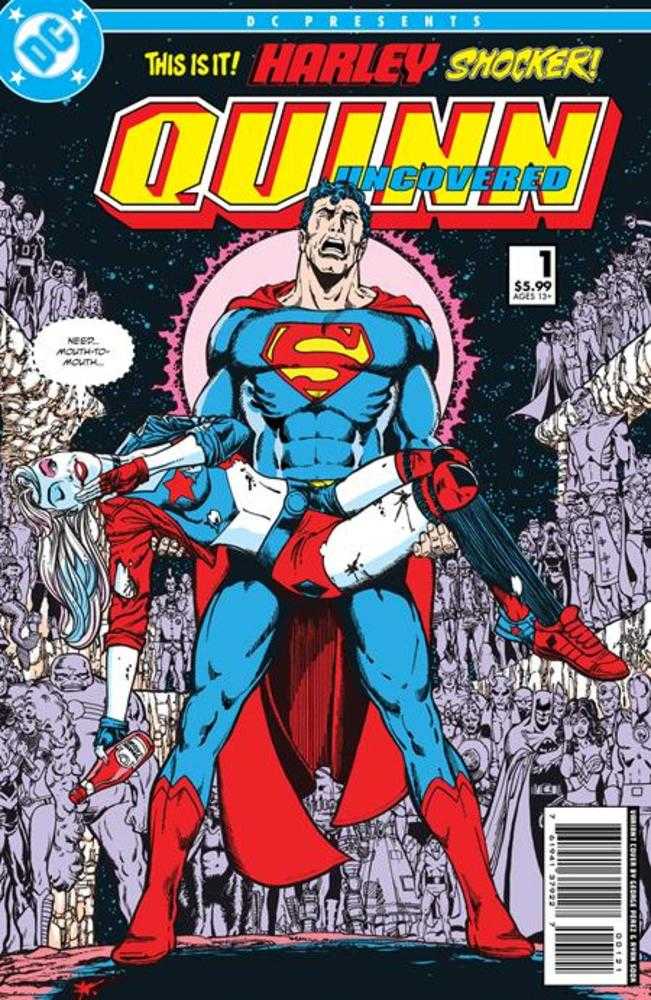 Harley Quinn Uncovered #1 (One Shot) Cover B George Perez & Ryan Sook Homage Variant | Odin's Place