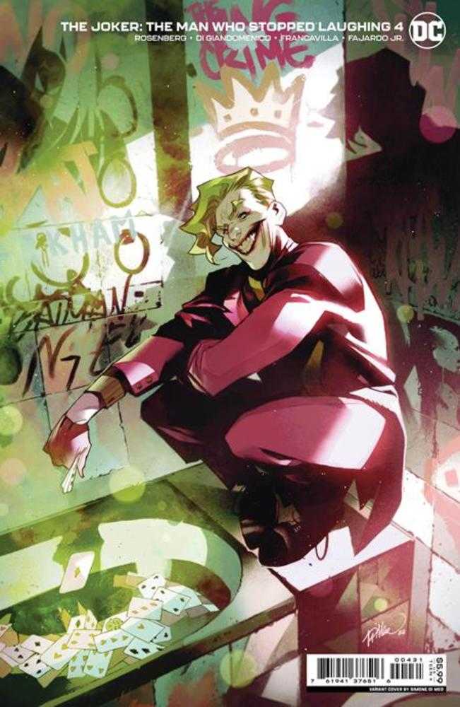Joker The Man Who Stopped Laughing #4 Cover C Simone Di Meo Variant | Odin's Place