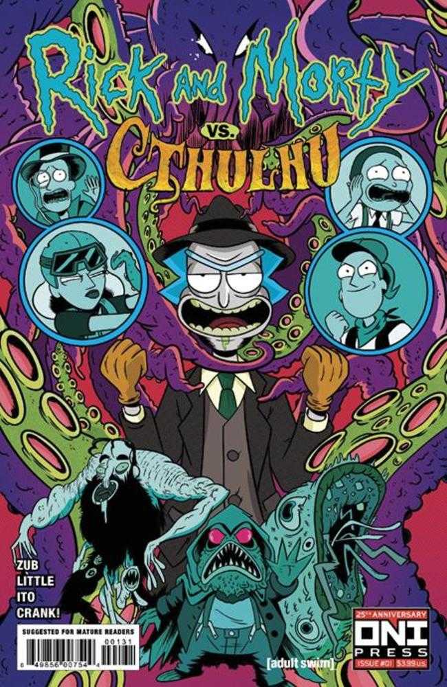 Rick And Morty vs Cthulhu #1 Cover C Ellerby | Odin's Place
