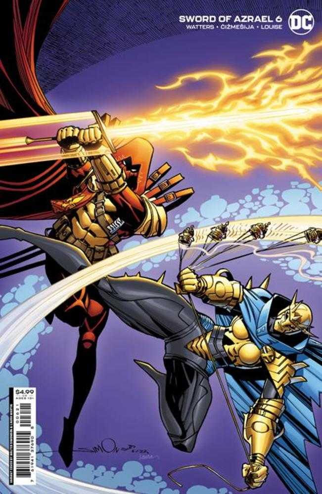 Sword Of Azrael #6 (Of 6) Cover B Walter Simonson Card Stock Variant | Odin's Place