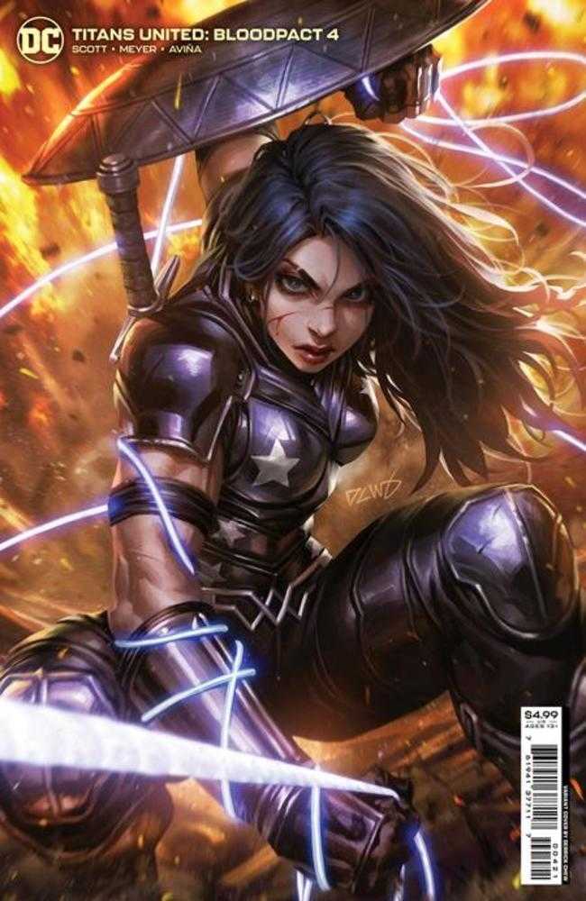 Titans United Bloodpact #4 (Of 6) Cover B Derrick Chew Card Stock Variant | Odin's Place