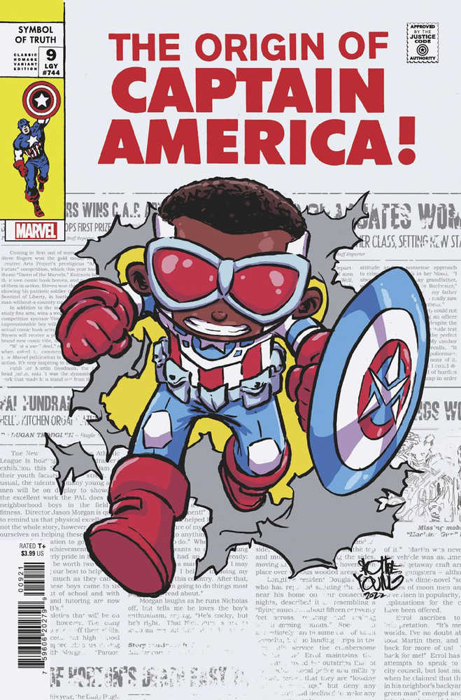 Captain America Symbol Of Truth #9 Young Classic Homage Variant | Odin's Place