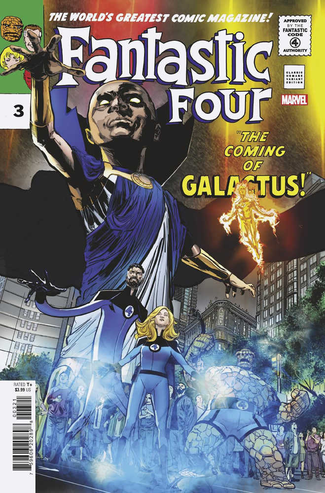 Fantastic Four #3 Jimenez Classic Homage Variant | Odin's Place