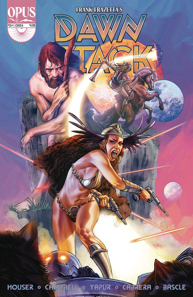 Frank Frazettas Dawn Attack #2 (Of 5) Cover A Casas | Odin's Place