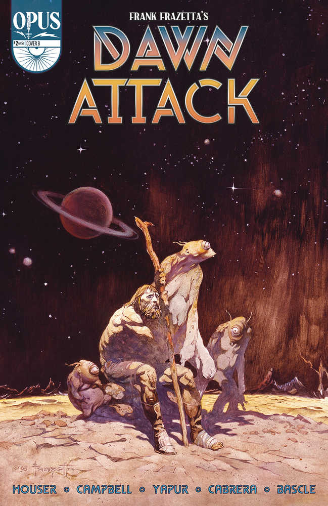Frank Frazettas Dawn Attack #2 (Of 5) Cover B Frazetta | Odin's Place