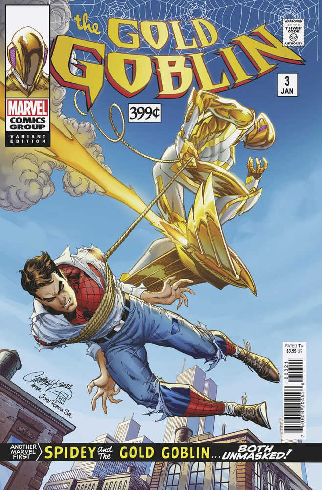 Gold Goblin #3 (Of 5) Js Campbell Classic Homage Variant | Odin's Place
