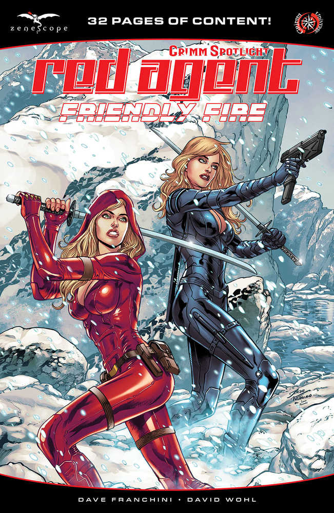 Grimm Spotlight Red Agent Friendly Fire Cover A Vitorino | Odin's Place
