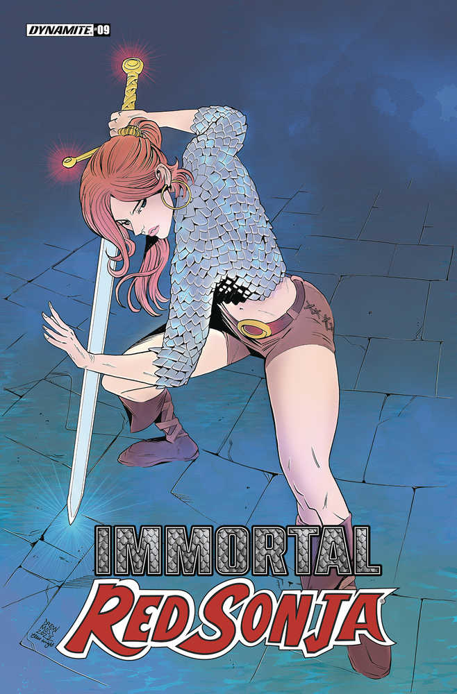 Immortal Red Sonja #9 Cover B Moss | Odin's Place