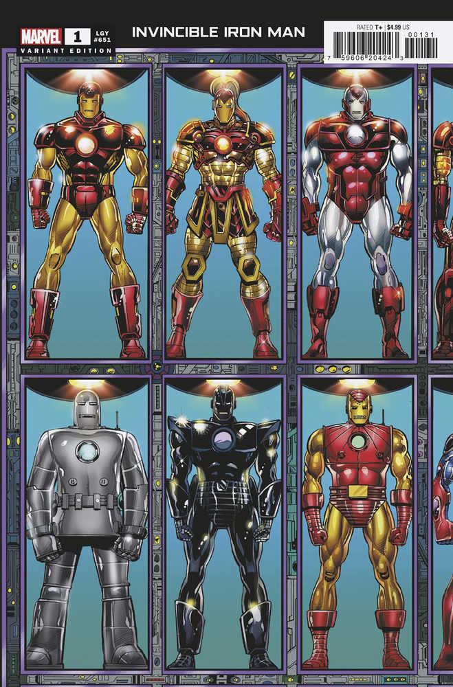 Invincible Iron Man #1 Layton Connecting Variant | Odin's Place