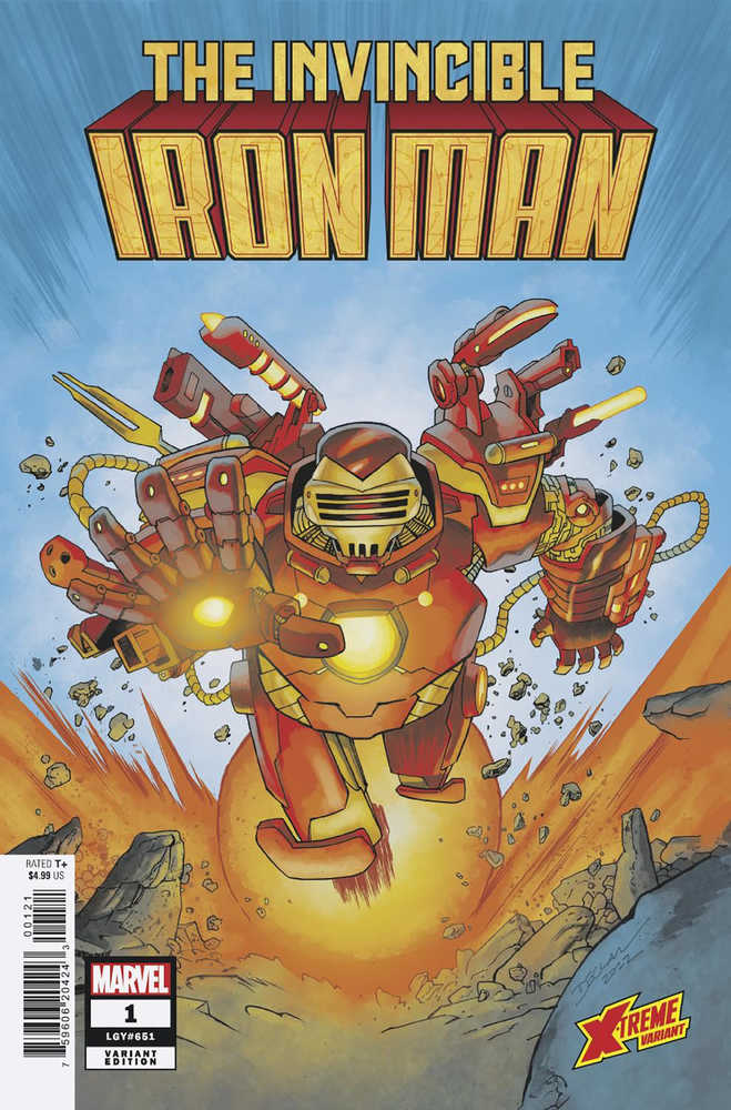 Invincible Iron Man #1 Shalvey X-Treme Marvel Variant | Odin's Place