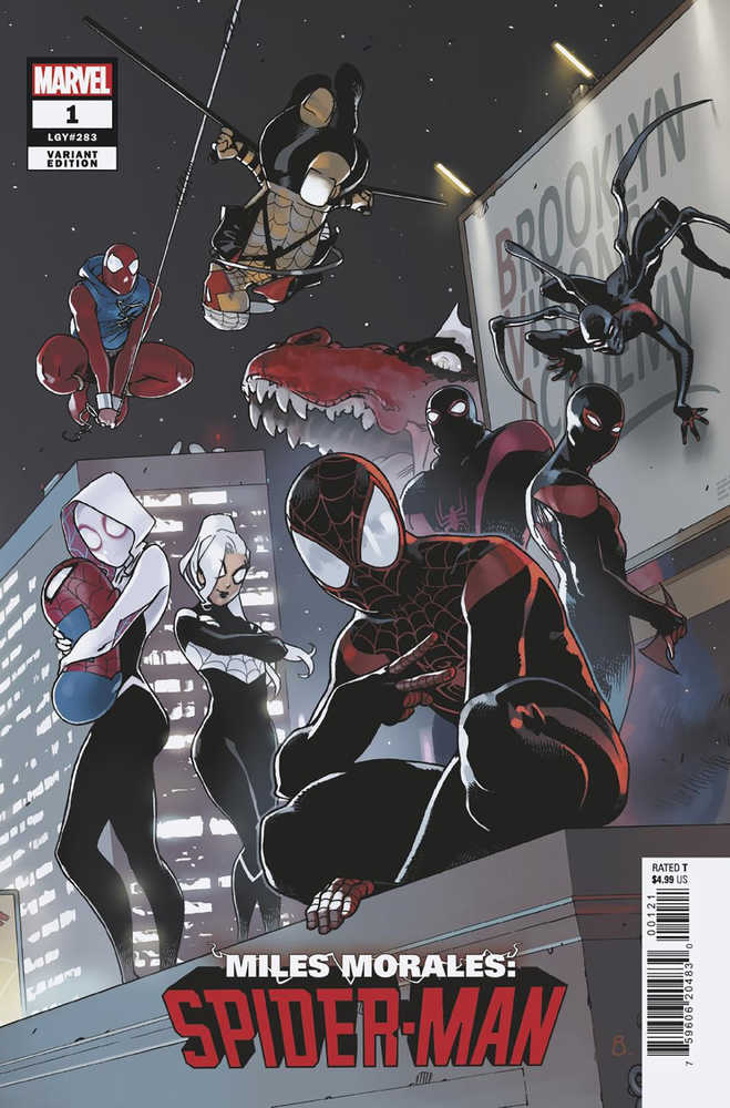 Miles Morales Spider-Man #1 Bengal Connecting Variant | Odin's Place
