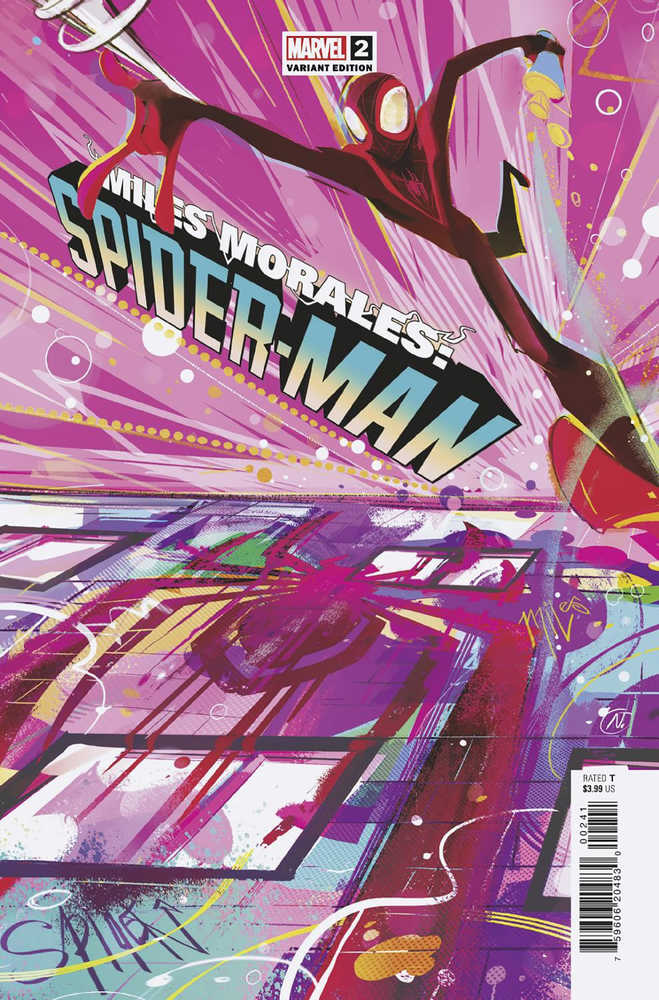 Miles Morales Spider-Man #2 Graffiti Variant | Odin's Place