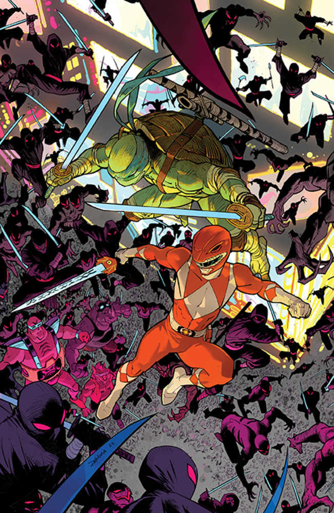 Mmpr Teenage Mutant Ninja Turtles II #1 (Of 5) Cover A Connecting Variant 1 Mora | Odin's Place
