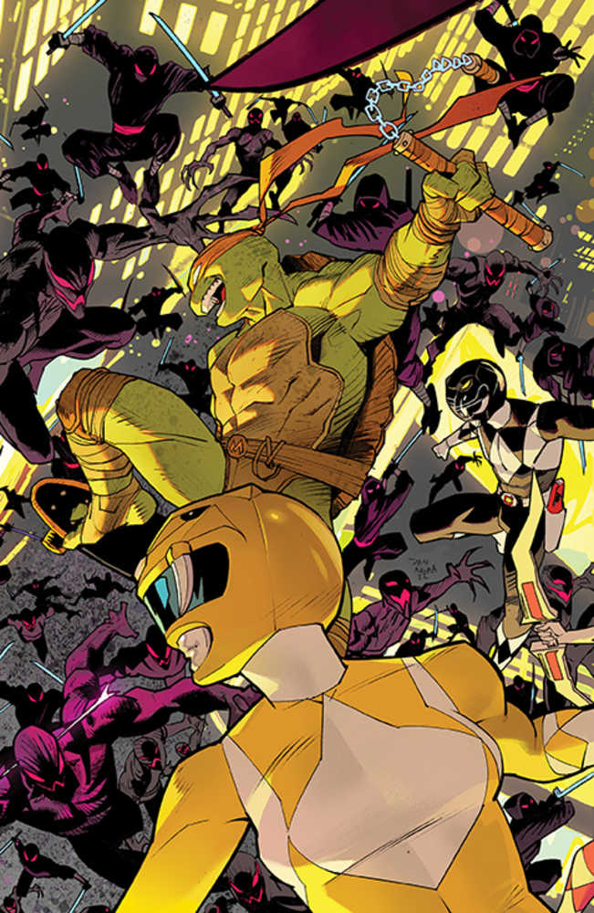 Mmpr Teenage Mutant Ninja Turtles II #1 (Of 5) Cover B Connecting Variant 2 Mora | Odin's Place