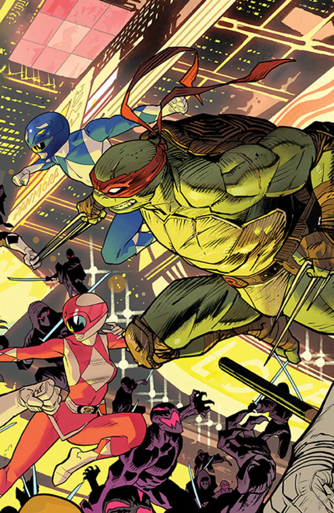Mmpr Teenage Mutant Ninja Turtles II #1 (Of 5) Cover C Connecting Variant 3 Mora | Odin's Place