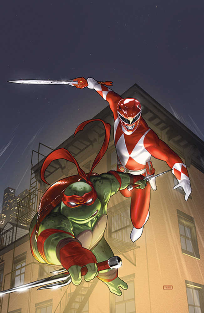 Mmpr Teenage Mutant Ninja Turtles II #1 (Of 5) Cover I Cardstock Variant Clarke | Odin's Place