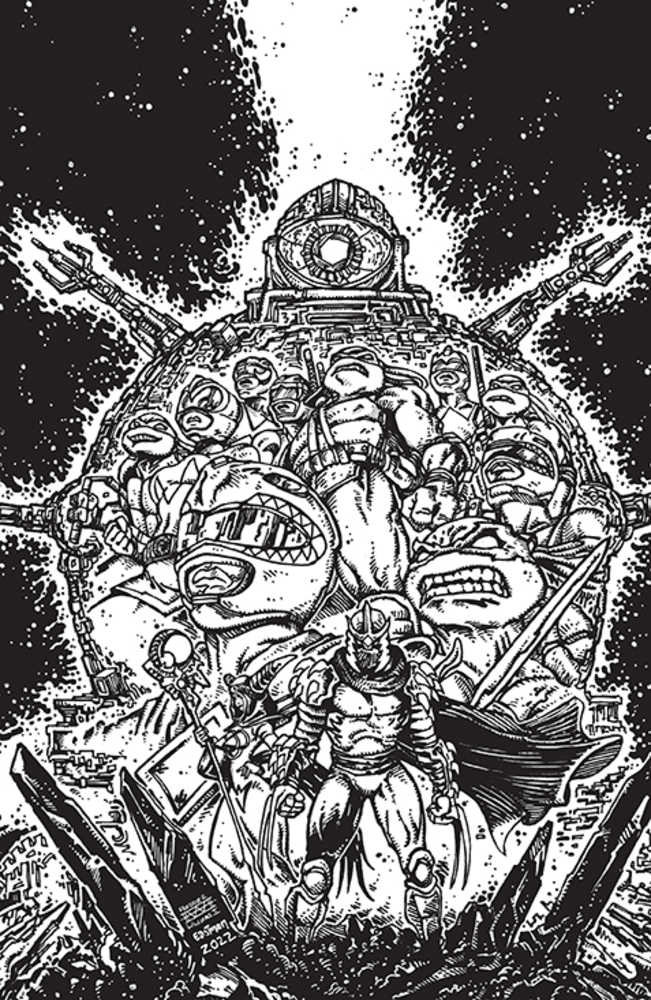 Mmpr Teenage Mutant Ninja Turtles II #1 (Of 5) Cover L 25 Copy Variant Edition Eastman & Williams | Odin's Place