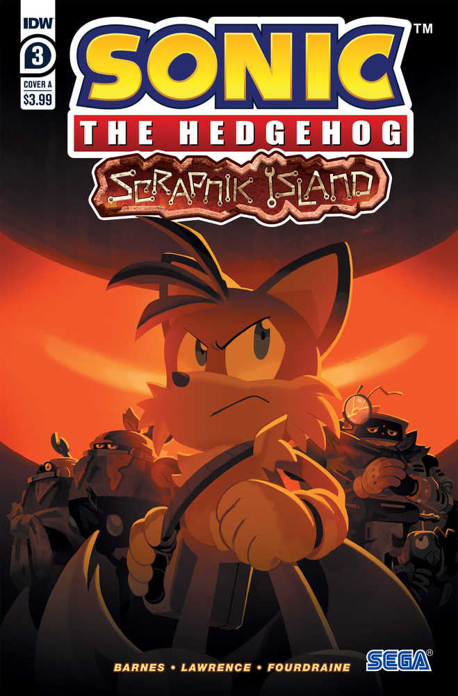 Sonic The Hedgehog Scrapnik Island #3 Cover A Fourdraine | Odin's Place